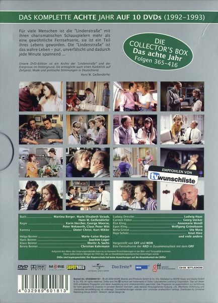 Produktbild: Lindenstra&szlig;e - Collector's Box 8/Folgen 365-416 [10 DVDs]