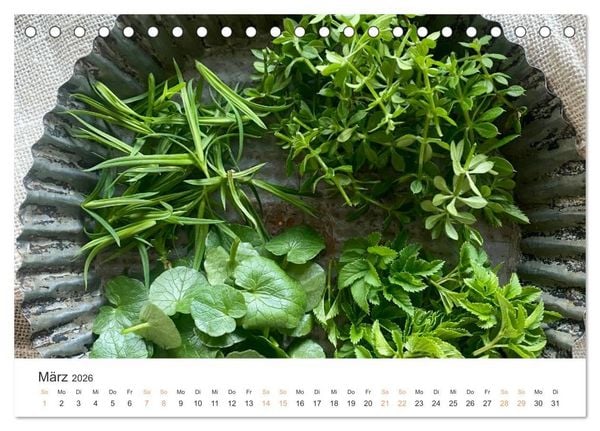 Produktbild: K&uuml;chenkalender - lecker durch dieses Jahr (Tischkalender 2026 DIN A5 quer), CALVENDO Monatskalender