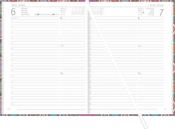 Produktbild: Buchkalender Style Oriental 2027