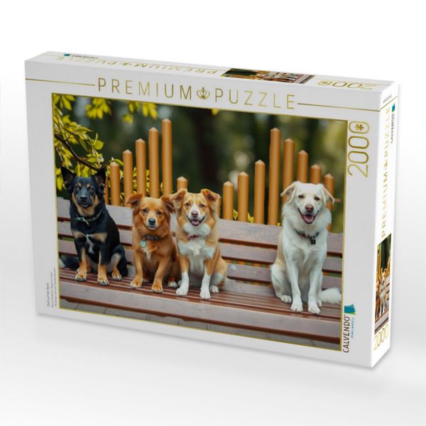 Produktbild: CALVENDO Puzzle Rast auf der Bank | 2000 Teile Lege-Gr&ouml;&szlig;e 90x67cm Foto-Puzzle f&uuml;r gl&uuml;ckliche Stunden