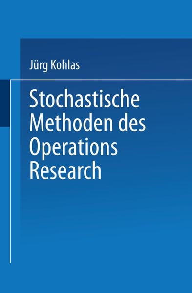 Produktbild: Stochastische Methoden des Operations Research