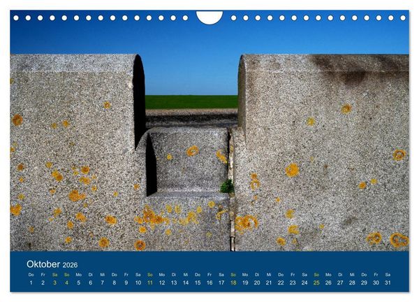 Produktbild: Die Nordmole in Wilhelmshaven. Historisches Relikt und Lieblingsort. (Wandkalender 2026 DIN A4 quer), CALVENDO Monatskalender