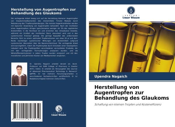 Produktbild: Herstellung von Augentropfen zur Behandlung des Glaukoms