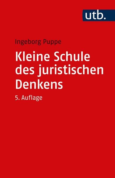 Produktbild: Kleine Schule des juristischen Denkens