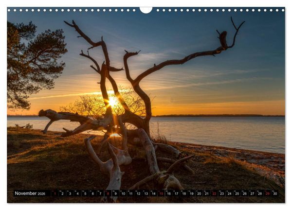 Produktbild: Vorpommern zwichen Tag und Nacht (Wandkalender 2026 DIN A3 quer), CALVENDO Monatskalender