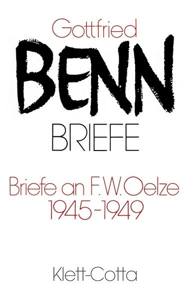 Produktbild: Briefe an F. W. Oelze. 1945-1949 (Briefe)