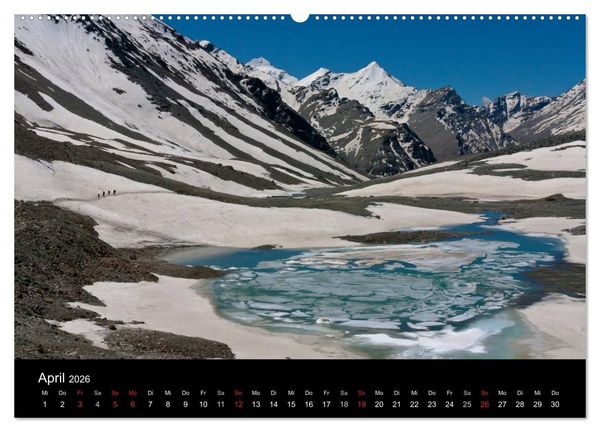 Produktbild: Himalaya - Dach der Welt (hochwertiger Premium Wandkalender 2026 DIN A2 quer), Kunstdruck in Hochglanz