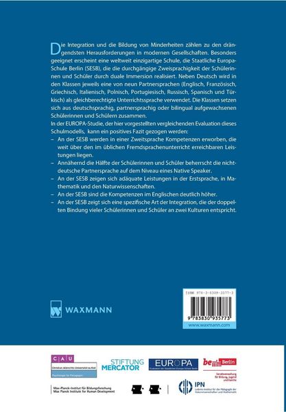 Produktbild: Erfolgreich integrieren &ndash; die Staatliche Europa-Schule Berlin