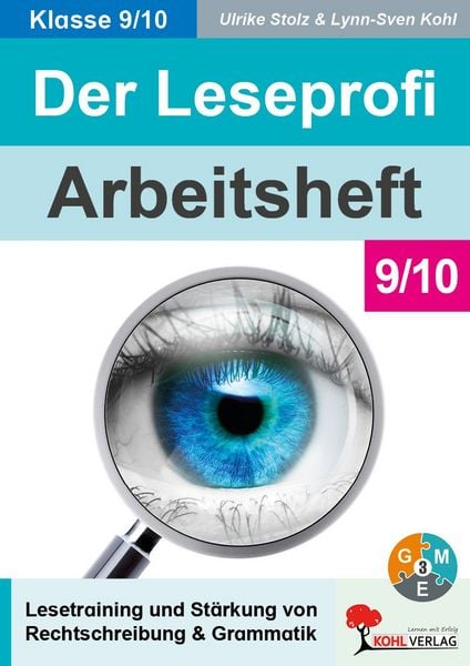 Produktbild: Der Leseprofi / Arbeitsheft - Fit durch Lesetraining / Klasse 9-10
