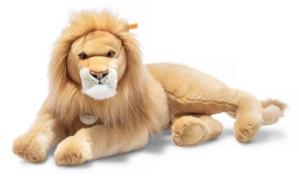 Produktbild: Steiff 065170 - Leo L&ouml;we, liegend, beige, Webpelz, 65 cm