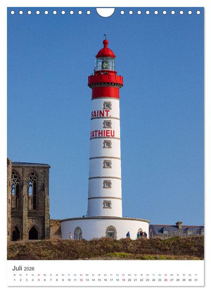 Produktbild: Leuchtturm-Legenden im Westen der Bretagne (Wandkalender 2026 DIN A4 hoch), CALVENDO Monatskalender
