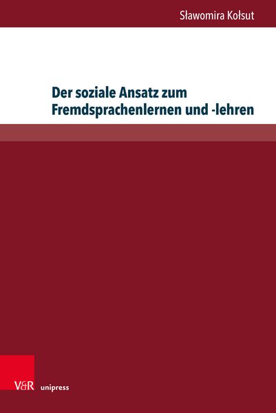 Produktbild: Der soziale Ansatz zum Fremdsprachenlernen und -lehren