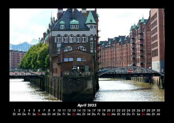 Produktbild: Hamburg 2025 Fotokalender DIN A3