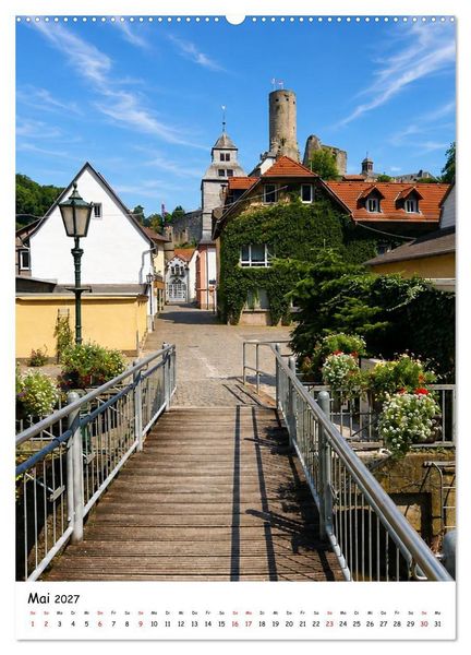 Produktbild: Burgstadt Eppstein (Wandkalender 2027 DIN A2 hoch), CALVENDO Monatskalender