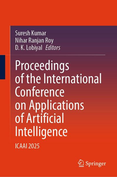 Produktbild: Proceedings of the International Conference on Applications of Artificial Intelligence