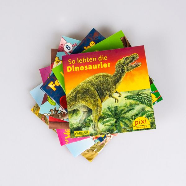 Produktbild: Pixi-8er-Set 279: Dinos und Drachen bei Pixi (8x1 Exemplar)
