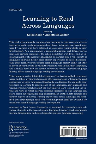 Produktbild: Learning to Read Across Languages
