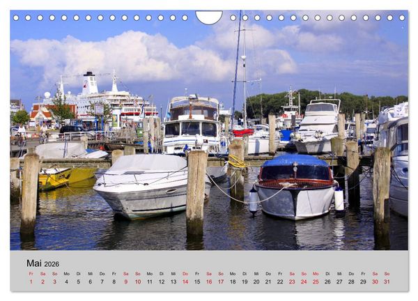 Produktbild: Travem&uuml;nde maritim (Wandkalender 2026 DIN A4 quer), CALVENDO Monatskalender