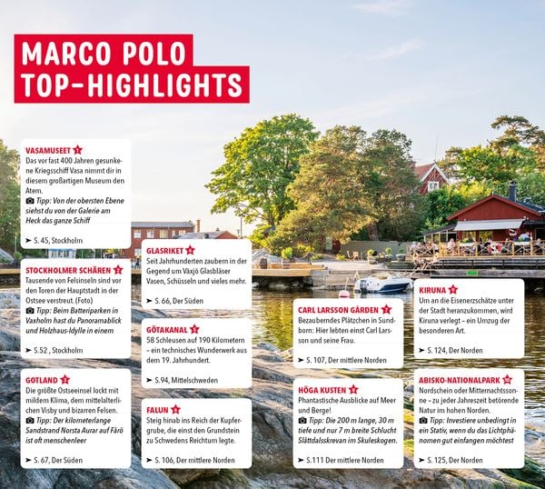 Produktbild: MARCO POLO Reisef&uuml;hrer Schweden