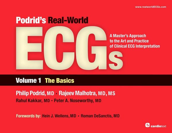 Produktbild: Podrid's Real-World ECGs: Volume 1, The Basics