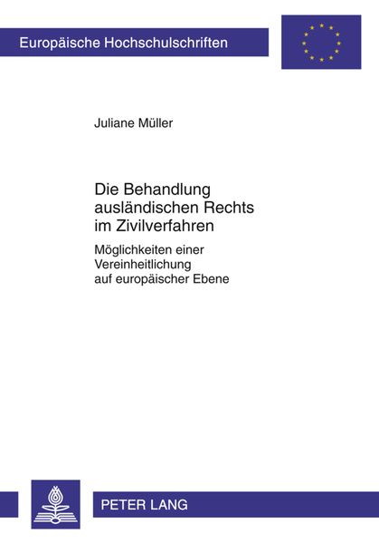 Produktbild: Die Behandlung auslaendischen Rechts im Zivilverfahren