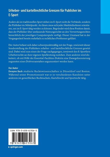 Produktbild: Urheber- und kartellrechtliche Grenzen f&uuml;r Publisher im E-Sport