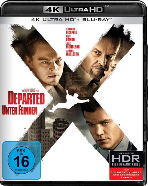 Produktbild: Departed: Unter Feinden (4K Ultra HD) (+ Blu-ray)