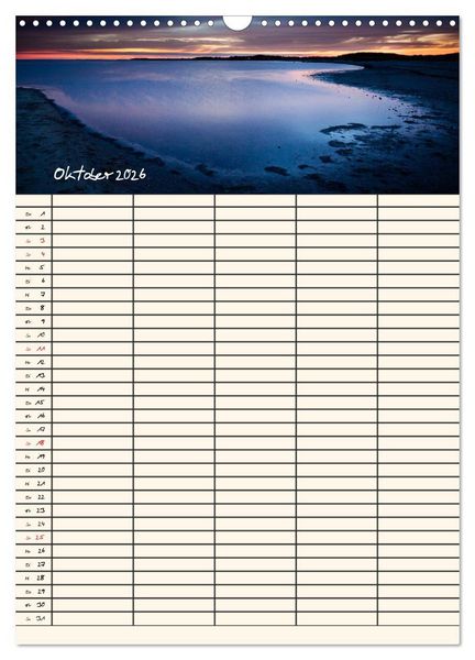 Produktbild: Noch mehr F&ouml;hrweh Familienplaner (Wandkalender 2026 DIN A3 hoch), CALVENDO Monatskalender