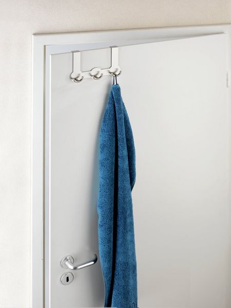 Produktbild: T&uuml;rgarderobe Mod. Rondo, 3 Haken, Edelstahl rostfrei