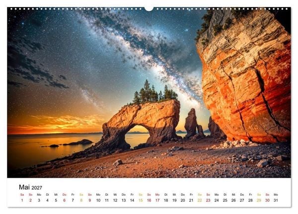 Produktbild: Kanada - zwischen Seen, Bergen und K&uuml;sten (Wandkalender 2027 DIN A2 quer), CALVENDO Monatskalender