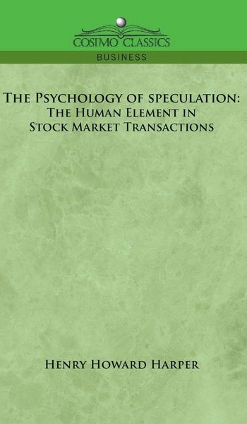 Produktbild: The Psychology of Speculation