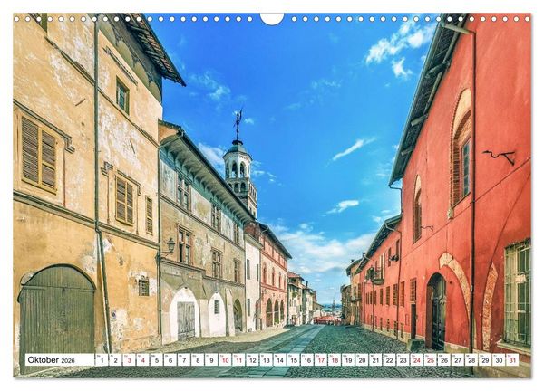 Produktbild: Piemont - Norditaliens stille Sch&ouml;nheit (Wandkalender 2026 DIN A3 quer), CALVENDO Monatskalender