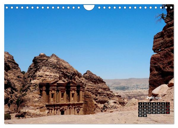 Produktbild: Petra - Felsenstadt in der W&uuml;ste (Wandkalender 2026 DIN A4 quer), CALVENDO Monatskalender