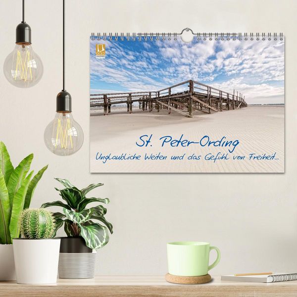 Produktbild: St. Peter-Ording (Wandkalender 2026 DIN A4 quer), CALVENDO Monatskalender