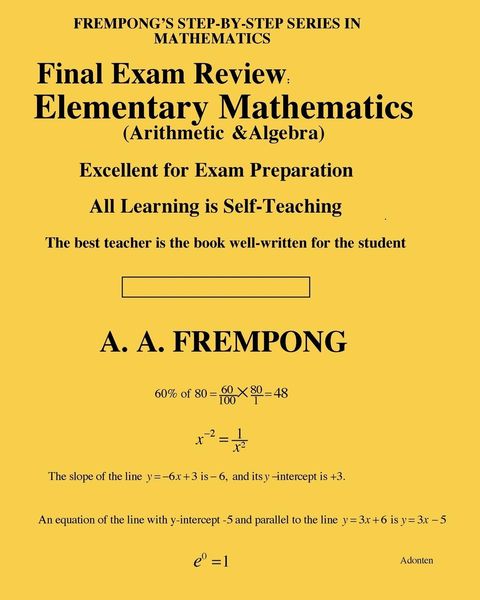 Produktbild: Final Exam Review