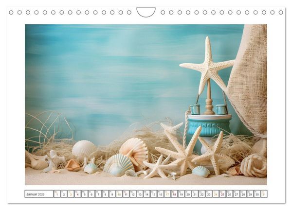 Produktbild: Meerestr&auml;ume (Wandkalender 2026 DIN A4 quer), CALVENDO Monatskalender