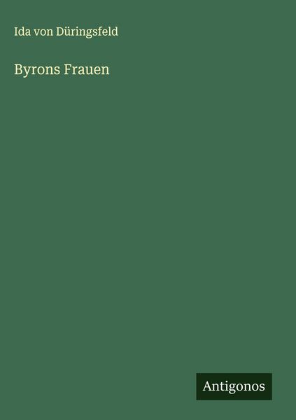 Produktbild: Byrons Frauen