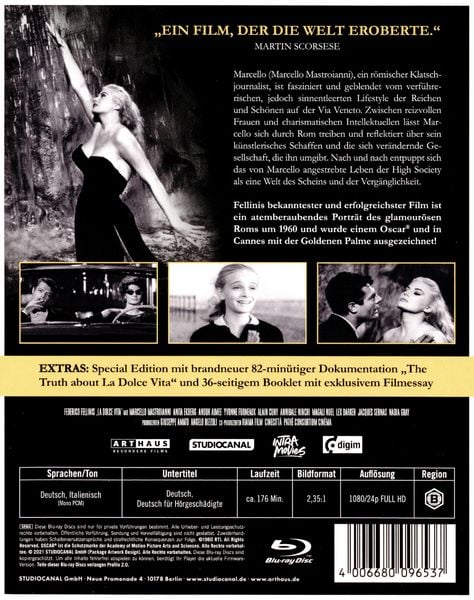 Produktbild: La Dolce Vita - Das s&uuml;&szlig;e Leben - Special Edition [2 BRs]
