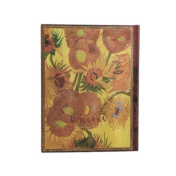 Produktbild: 12-Monatskalender 2027 Van Gogh, Sonnenblumen Ultra Vertikal