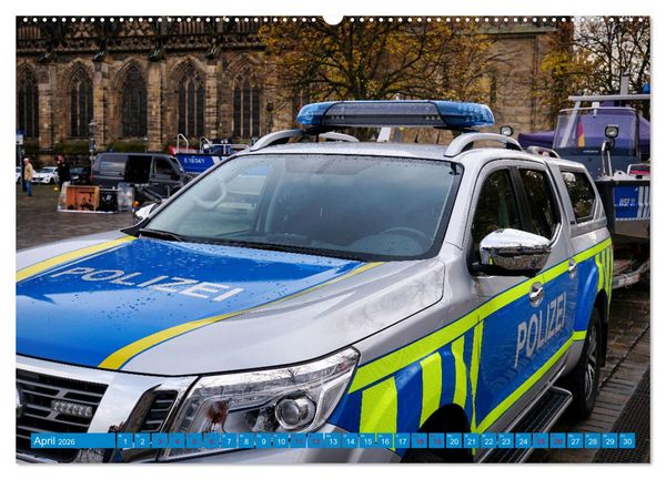 Produktbild: Aktionstag der Polizei (hochwertiger Premium Wandkalender 2026 DIN A2 quer), Kunstdruck in Hochglanz