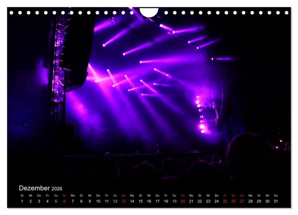 Produktbild: Veranstaltungsmomente (Wandkalender 2026 DIN A4 quer), CALVENDO Monatskalender
