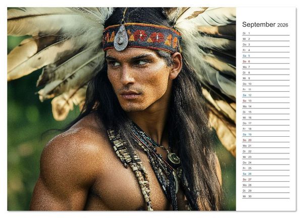 Produktbild: Im Bann des Kriegers (Wandkalender 2026 DIN A4 quer), CALVENDO Monatskalender