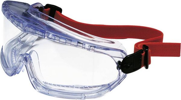 Produktbild: Honeywell 1006193 Vollsichtbrille Rot EN 166-1 DIN 166-1