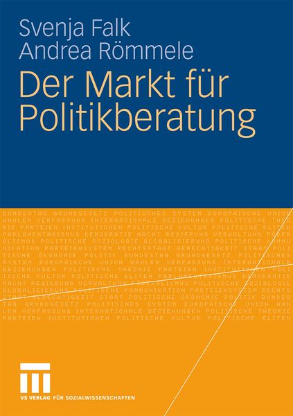 Produktbild: Der Markt f&uuml;r Politikberatung