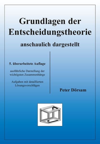 Produktbild: Entscheidungstheorie anschaulich dargestellt