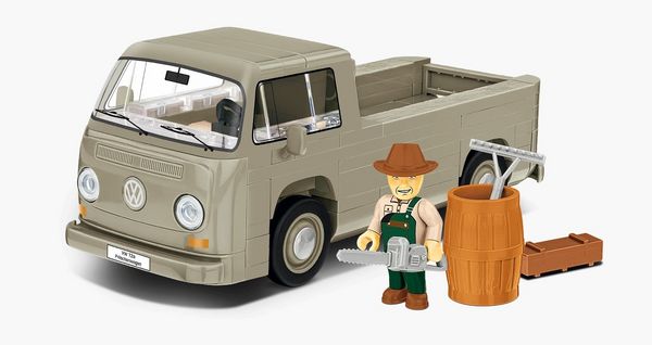 Produktbild: COBI 24618 - Volkswagen T2a Pritschenwagen, Bausatz 1:35, 151 Klemmbausteine