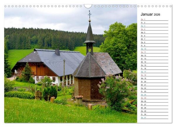 Produktbild: Hochschwarzwald (Wandkalender 2026 DIN A3 quer), CALVENDO Monatskalender