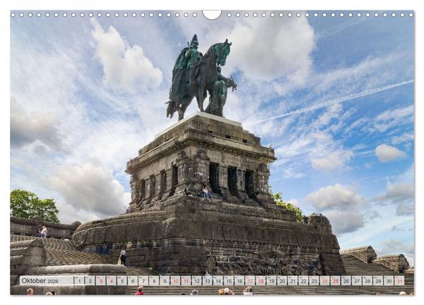 Produktbild: Koblenz Stadtansichten (Wandkalender 2026 DIN A3 quer), CALVENDO Monatskalender