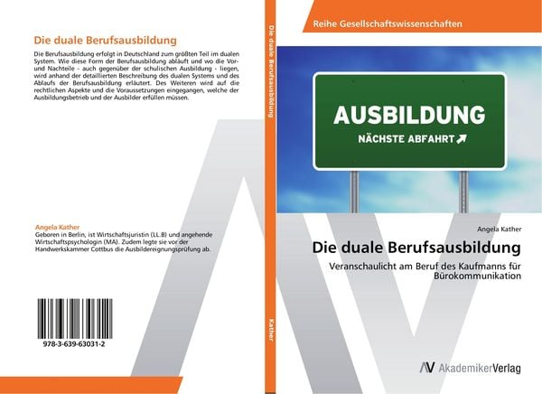 Produktbild: Die duale Berufsausbildung