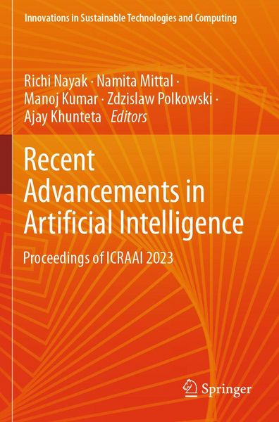 Produktbild: Recent Advancements in Artificial Intelligence